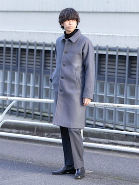 わたべさん(メンズ・181cm)の冬コーディネート