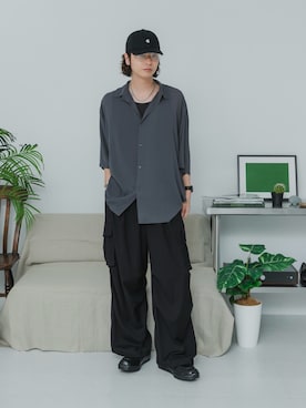 わたべさん（メンズ・181cm）の夏コーディネート