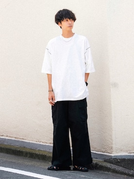 わたべさん（メンズ・181cm）の夏コーディネート