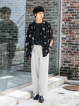 柄シャツ のメンズ人気ファッションコーディネート Wear