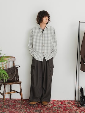 わたべさん(メンズ・181cm)の秋コーディネート