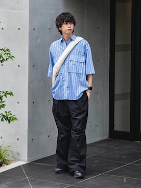 わたべさん（メンズ・181cm）の夏コーディネート