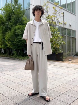 わたべさん（メンズ・181cm）の夏コーディネート