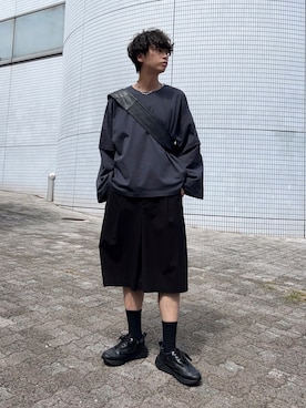 「SMELLY（スメリー）のアイテム（アクセサリー）」を使った、akiiiiさん（メンズ・181cm）の秋コーディネート