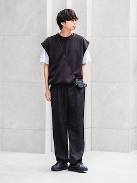 わたべさん(メンズ・181cm)の夏コーディネート