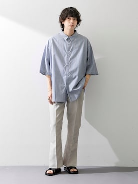 わたべさん(メンズ・181cm)の夏コーディネート