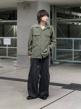 「SENSE OF PLACE by URBAN RESEARCH（センスオブプレイスバイアーバンリサーチ）のアイテム」を使った、akiiiiさん（メンズ・181cm）の秋コーディネート
