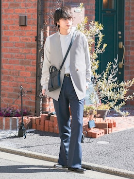 わたべさん（メンズ・181cm）の冬コーディネート