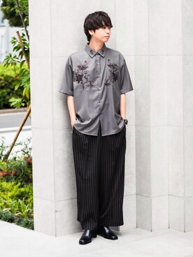 わたべさん（メンズ・181cm）の夏コーディネート