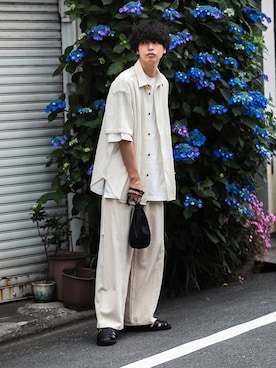 わたべさん（メンズ・181cm）の夏コーディネート