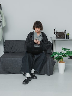 「soerte（ソエルテ）のアイテム」を使った、わたべさん（メンズ・181cm）の夏コーディネート