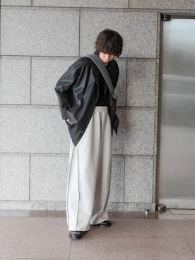 「アイテム（その他アウター）」を使った、akiiiiさん（メンズ・181cm）の秋コーディネート