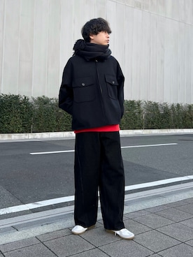 わたべさん(メンズ・181cm)の冬コーディネート