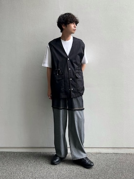 「SENSE OF PLACE by URBAN RESEARCH（センスオブプレイスバイアーバンリサーチ）のアイテム（その他アウター）」を使った、akiiiiさん（メンズ・181cm）の春コーディネート