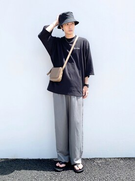 わたべさん（メンズ・181cm）の夏コーディネート