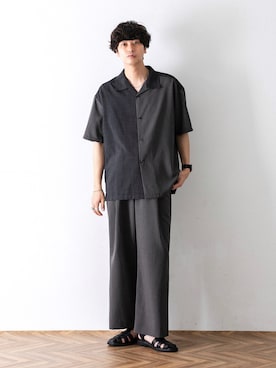 わたべさん（メンズ・181cm）の春コーディネート