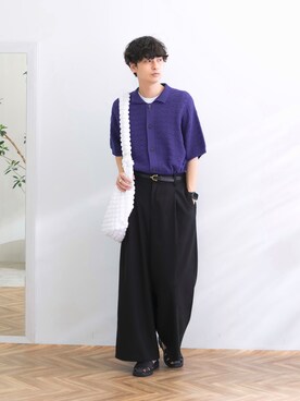 わたべさん(メンズ・181cm)の春コーディネート