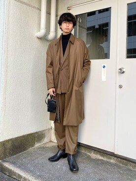 わたべさん(メンズ・181cm)の秋コーディネート