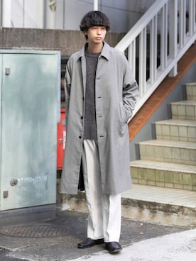 わたべさん（メンズ・181cm）の冬コーディネート