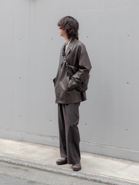 「SENSE OF PLACE by URBAN RESEARCH（センスオブプレイスバイアーバンリサーチ）のアイテム」を使った、akiiiiさん（メンズ・181cm）の秋コーディネート