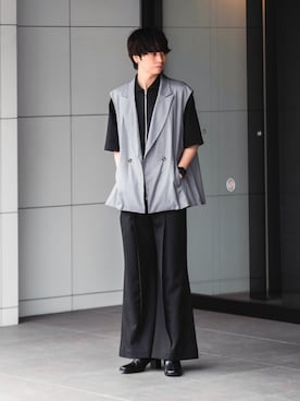 「SENSE OF PLACE by URBAN RESEARCH（センスオブプレイスバイアーバンリサーチ）のアイテム（その他アウター）」を使った、akiiiiさん（メンズ・181cm）の春コーディネート