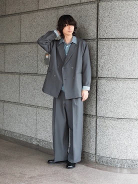 わたべさん（メンズ・181cm）の冬コーディネート