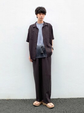 わたべさん(メンズ・181cm)の夏コーディネート