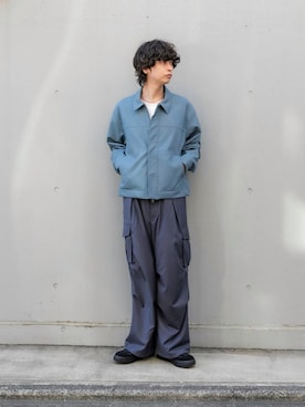 「SENSE OF PLACE by URBAN RESEARCH（センスオブプレイスバイアーバンリサーチ）のアイテム（ブルゾン）」を使った、akiiiiさん（メンズ・181cm）の春コーディネート