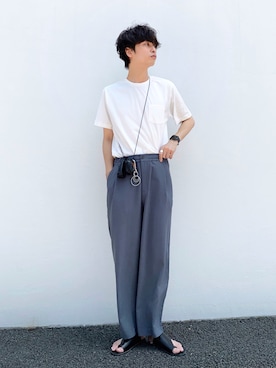 わたべさん（メンズ・181cm）の夏コーディネート