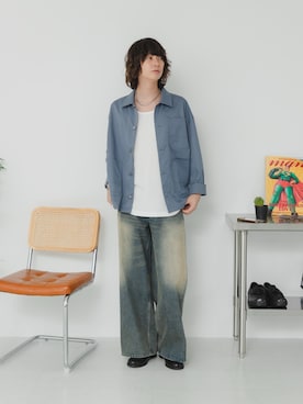 わたべさん(メンズ・181cm)の夏コーディネート