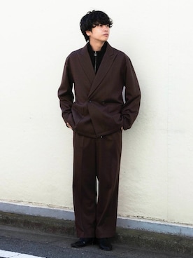 わたべさん（メンズ・181cm）の秋コーディネート