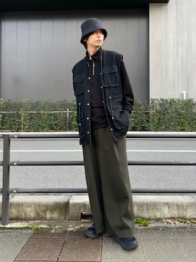 わたべさん（メンズ・181cm）の冬コーディネート