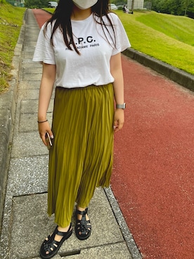 ももちゃんさん(レディース・158cm)の夏コーディネート