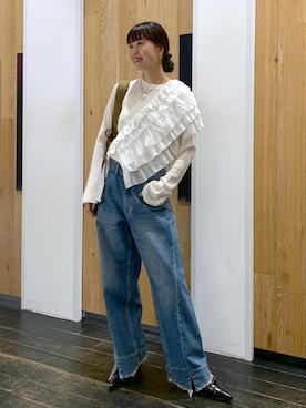 「ハイ」｜shindoさん（レディース・159cm）の冬コーディネート