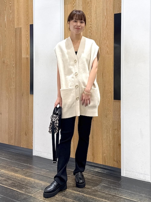 サステナブル】ミドルニットジレ（ベスト）｜ADAM ET ROPE