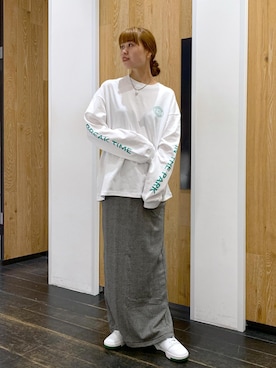 「ハイ」｜shindoさん（レディース・159cm）の夏コーディネート