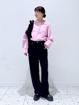 shindoさん（レディース・159cm）の冬コーディネート