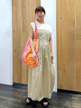 「FEMME」｜「アイテム（ワンピース/ドレス）」を使った、shindoさん（レディース・159cm）の夏コーディネート