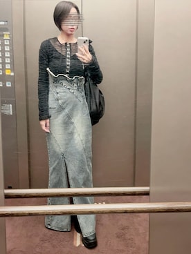 「アイテム（その他トップス）」を使った、rumiさん（レディース・162cm）の秋コーディネート