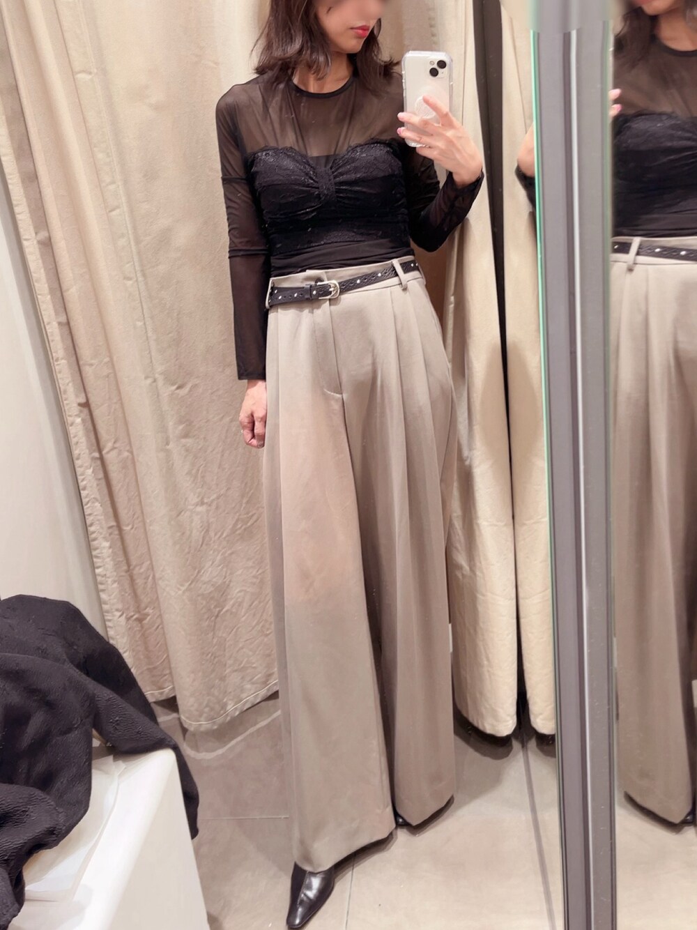 【Ameri】SHEER LACE BUSTIER TOP 71DEQYBjJmL._AC_SY350_QL65_.jpg