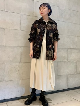 「nowartt」｜mari .さん（レディース・166cm）の秋コーディネート