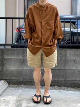 サンダルを使った 無印良品 のメンズ人気ファッションコーディネート Wear