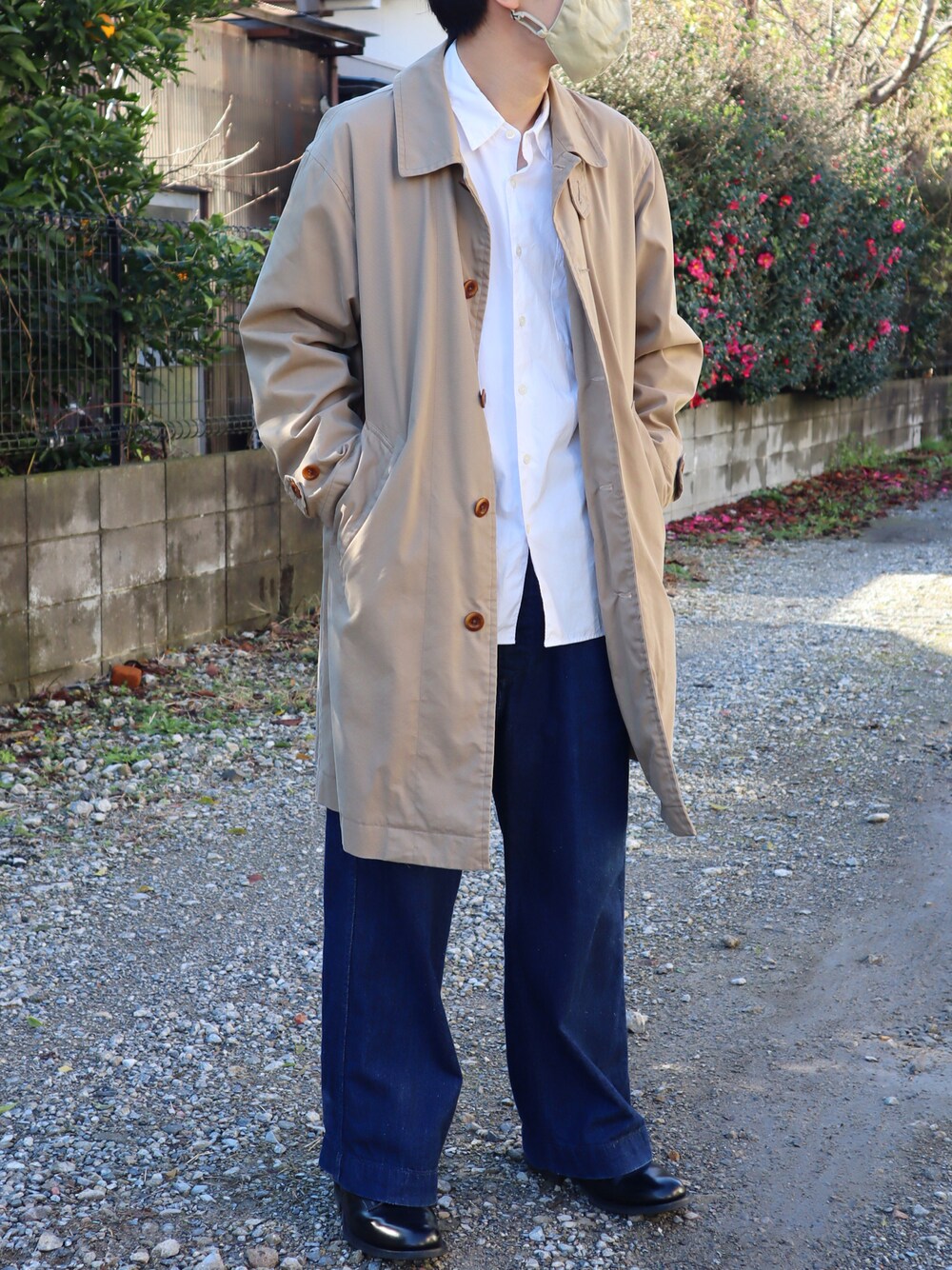 MHL.（エムエイチエル）の「COTTON NYLON CANVAS（ステンカラー