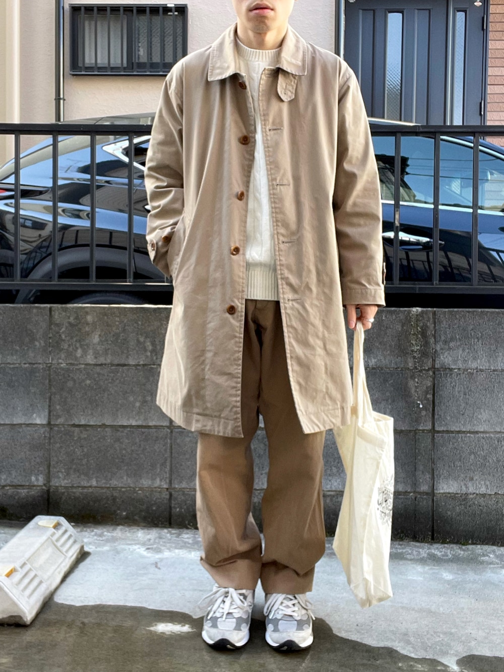 MHL.（エムエイチエル）の「MILITARY COTTON NYLON CANVAS