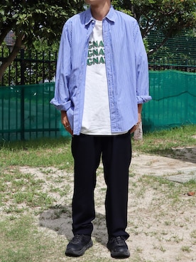 「le（ル）のアイテム」を使った、takahiroさん（メンズ・163cm）の秋コーディネート