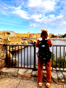 「アイテム（ダウンジャケット/コート）」を使った、10___girl◡̈♡さん（レディース・150cm）の秋コーディネート