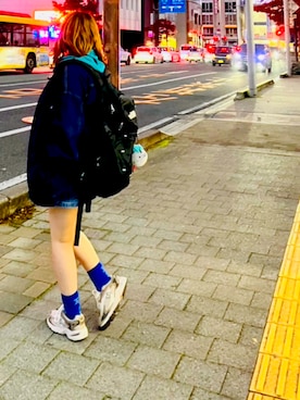 「アイテム（デニムジャケット）」を使った、10___girl◡̈♡さん（レディース・150cm）の秋コーディネート