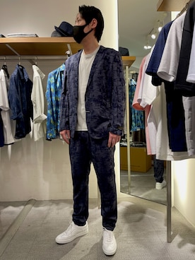 「HIGH STREET（ハイストリート）のアイテム」を使った、ochiさん（メンズ・178cm）の夏コーディネート