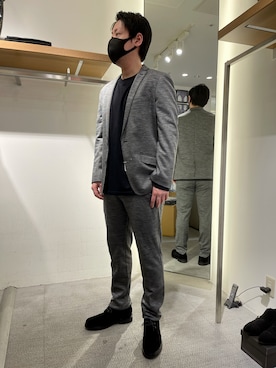 「HIGH STREET（ハイストリート）のアイテム」を使った、ochiさん（メンズ・178cm）の秋コーディネート