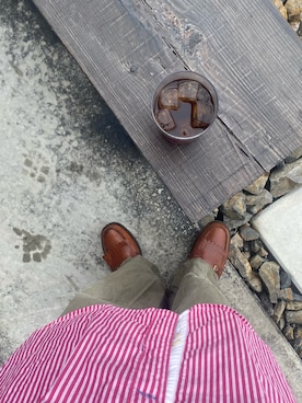 「WEEJUNS（ウィージャンズ）のアイテム」を使った、reiさん（レディース・160cm）の秋コーディネート